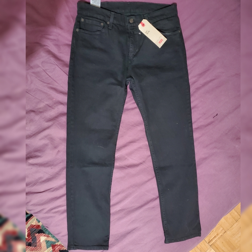 Brand new black levi's 511 jeans
